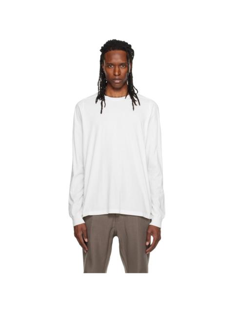 Rick Owens Off-White Tower Short Crewneck LS T-shirt
