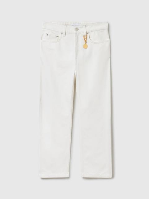 Stella McCartney Cropped Barrel-Leg Jeans