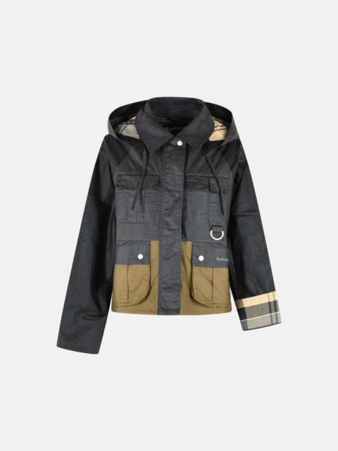Barbour 'LIZA' BLACK WAXED COTTON JACKET