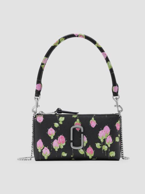Marc Jacobs Women's The Pochette Snapshot Floral Convertible Shoulder Bag - Black Multi