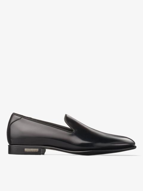 Thame
Black Shiny Calf Leather Slipper