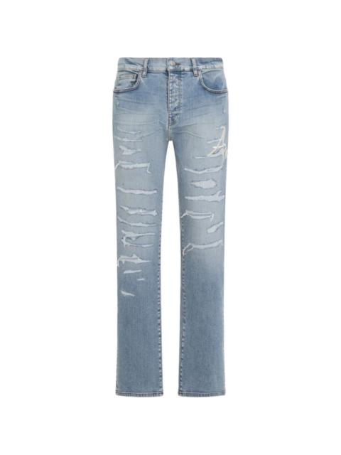 AMIRI distressed signature jeans