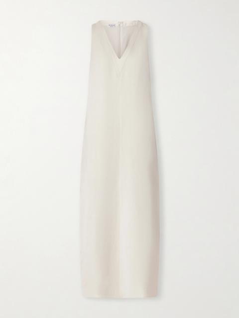 Brunello Cucinelli Crepe Midi Dress