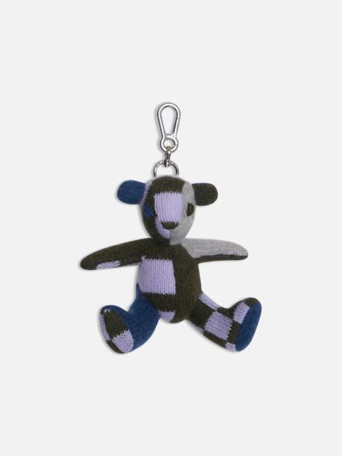 The Elder Statesman ELDER TEDDY SITTING KEYCHAIN