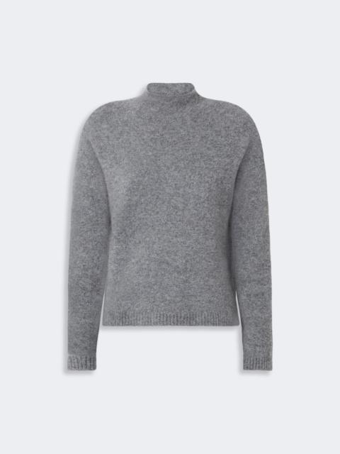 Max Mara ZODIACO Relaxed-cut cashmere yarn sweater - MEDIUM GREY
