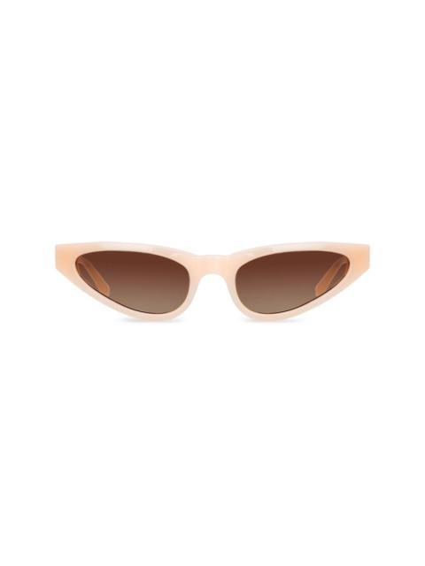 x Magda Butrym oversized-frame sunglasses