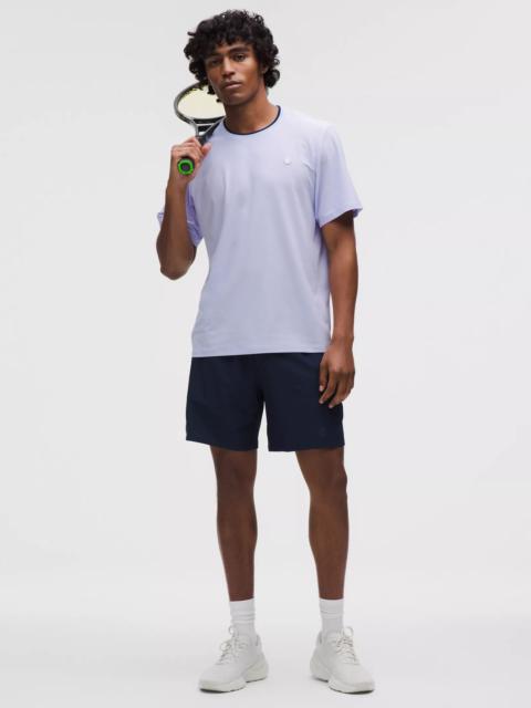 lululemon UV-Protective Striped Mesh Tennis T-Shirt