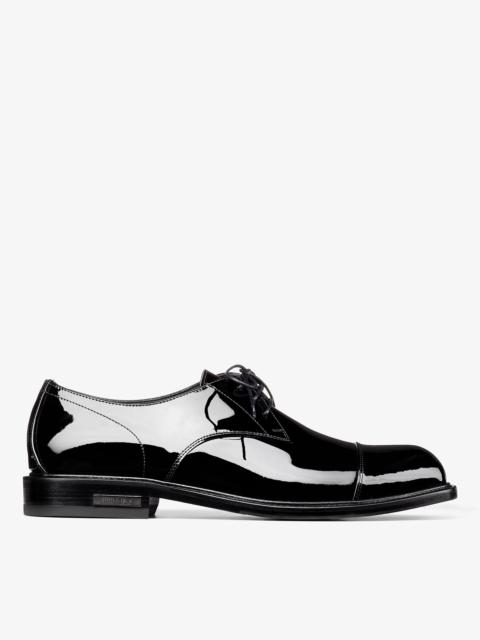 JIMMY CHOO Ray Derby Shoe
Black Patent Leather Shoes