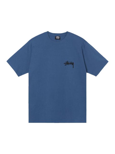 Stussy Burning Stock Tee 'Midnight'