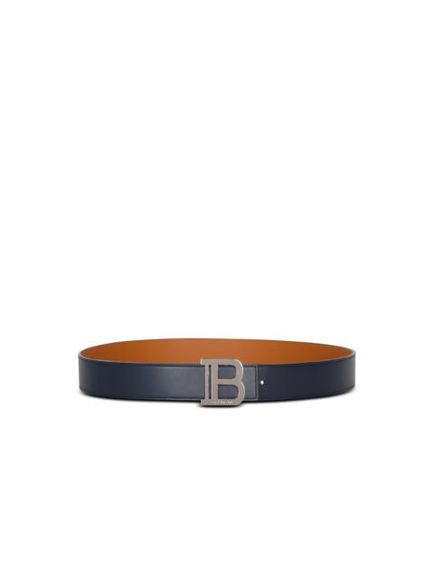 Balmain B-Belt in leather