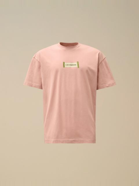 C.P. Company 30/1 Jersey Printed Logo T-Shirt