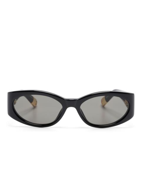 JACQUEMUS Les Lunettes Ovalo Sunglasses