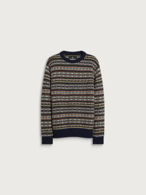 Barbour Barbour Scottish Made Fairisle Crew