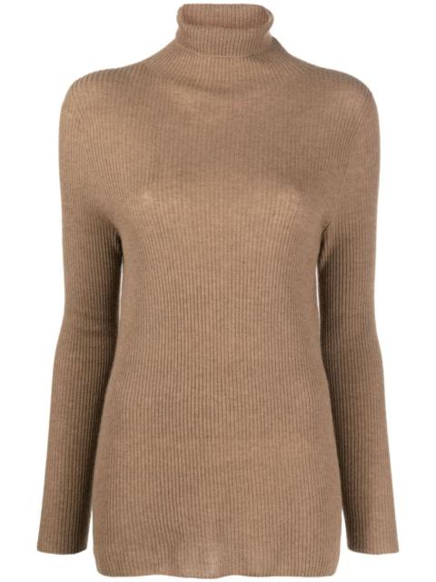 FABIANA FILIPPI roll-neck ribbed-knit jumper