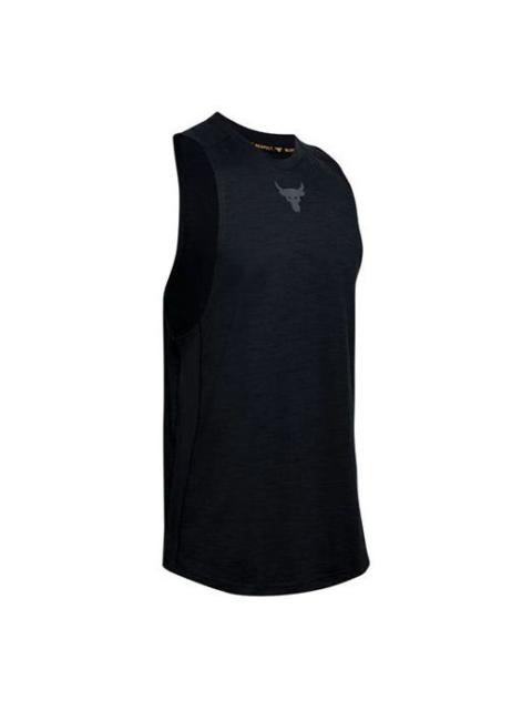 Under Armour Under Armour Project Rock Charged Cotton Tank 'Black' 1351523-001
