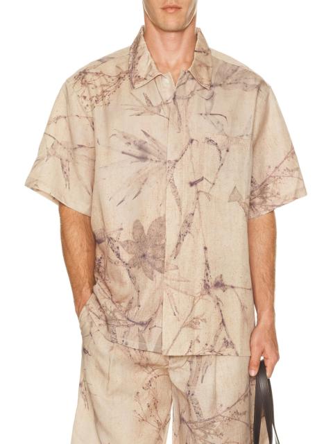 FENG CHEN WANG Printed Plant Dye Shirt