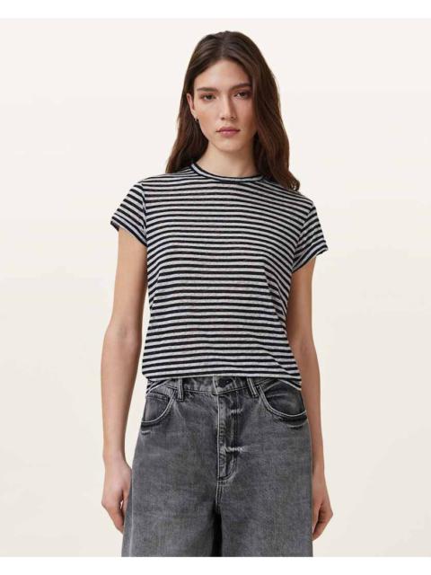 ALLSAINTS ANNA CREW NECK SHORT SLEEVE T-SHIRT