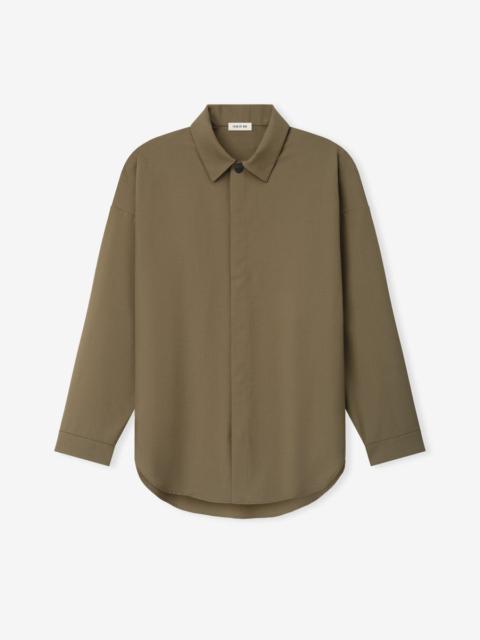 Fear of God Wool Poplin Relaxed Shirt