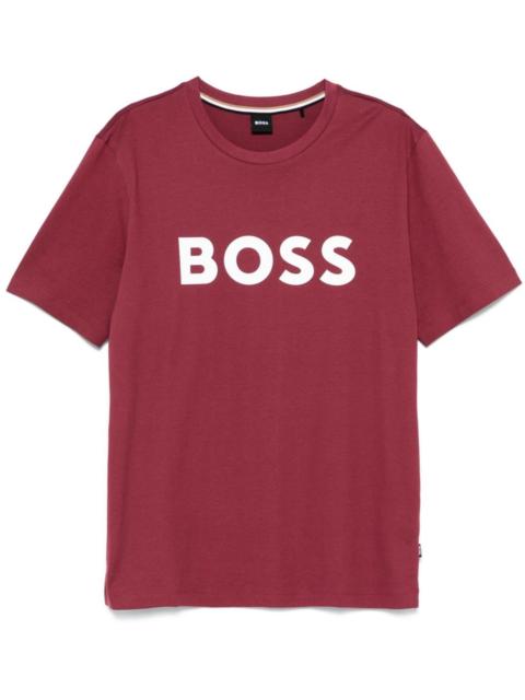 BOSS logo-print T-shirt