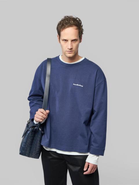 Acne Studios Layered Sweatshirt with Logo