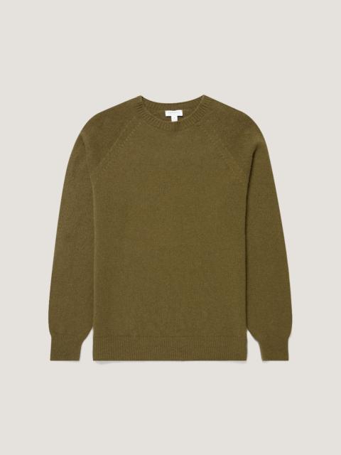 Sunspel Lambswool Crew Neck Jumper