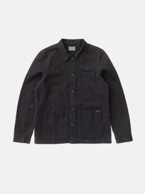 Nudie Jeans Barney Worker Jacket Black