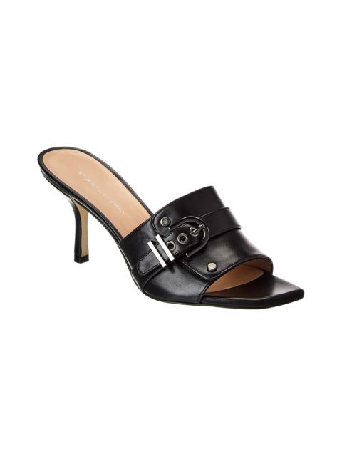 Stuart Weitzman Maverick Slide 75 Leather Sandal