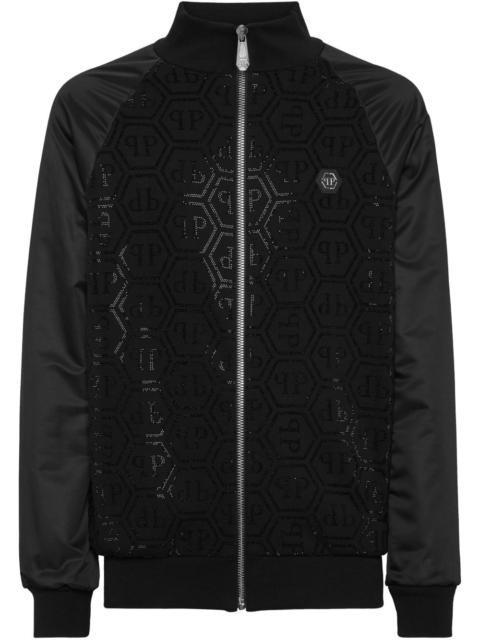 PHILIPP PLEIN logo-patch jacket