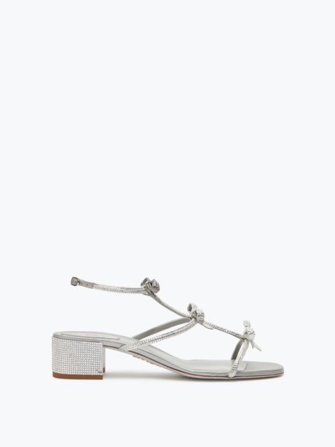 RENE CAOVILLA Caterina Silver Sandal 35