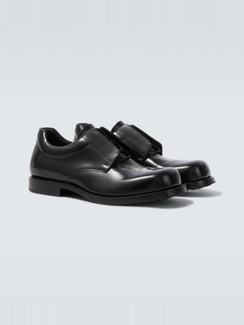 BALENCIAGA Brushed leather Derby shoes