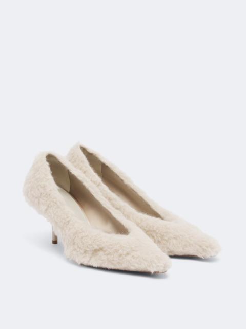 Max Mara Shearling pumps