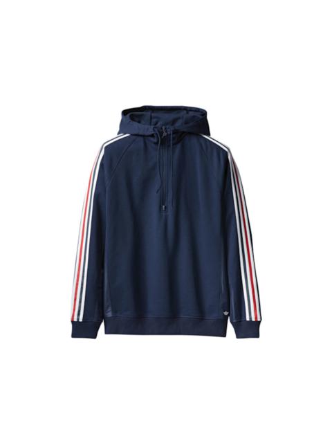 PALACE Palace adidas French Terry Hoodie Night Indigo/White