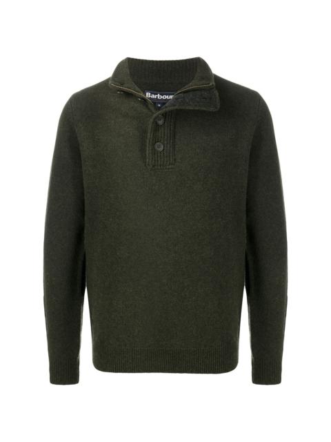 Barbour high-neck sweater