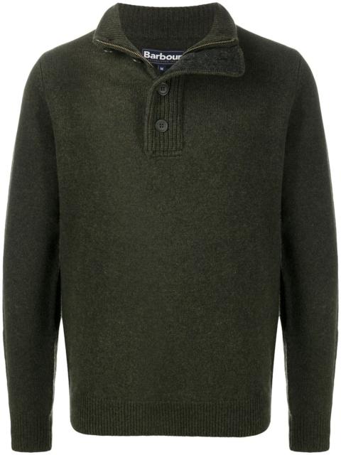 Barbour high-neck sweater