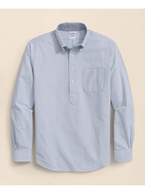Brooks Brothers Friday Oxford Shirt, Striped Pop-Over