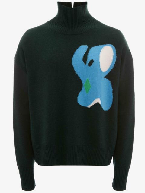 JW Anderson ELEPHANT TURTLENECK JUMPER