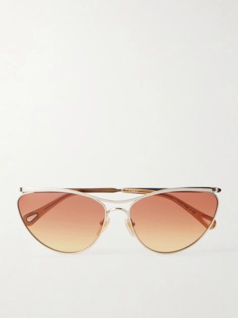 FREE PEOPLE Janis Detail Aviator Sunglasses - 106298417#626  display picture 3