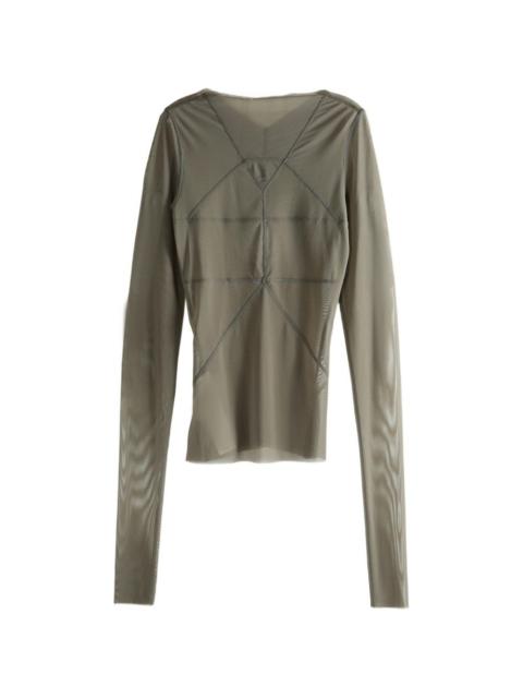 Rick Owens Temple exposed-seam T-shirt