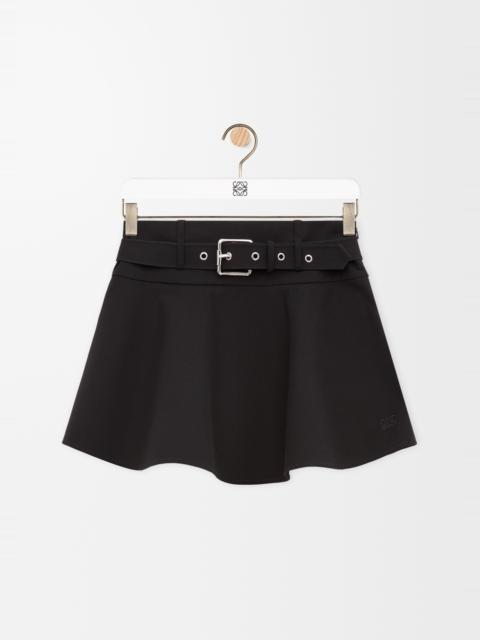 Loewe Mini skirt in cotton