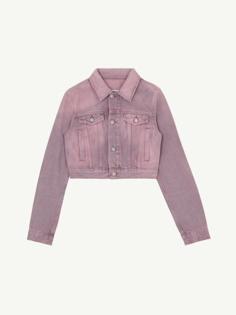 MM6 Maison Margiela Cropped denim jacket