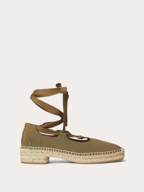 Polo Ralph Lauren Grosgrain Lace-Up Espadrille