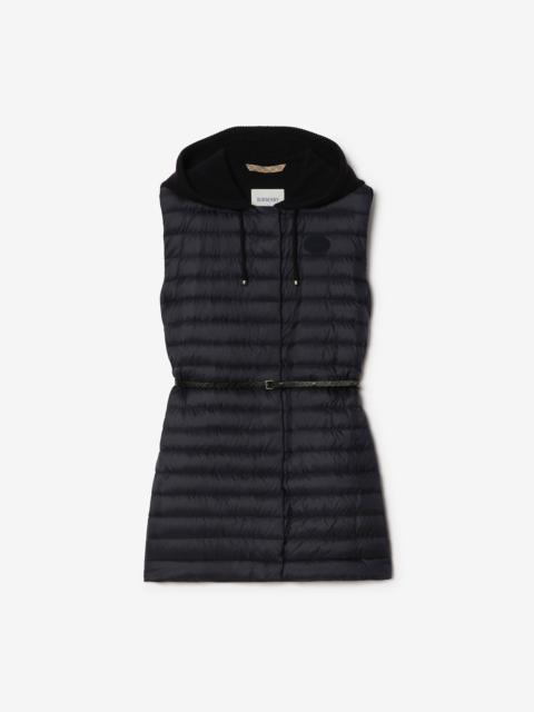 Burberry Nylon Ainsworth Hooded Gilet