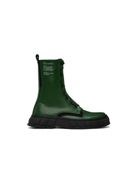 VIRÓN SSENSE Exclusive Green 1992-Z Boots
