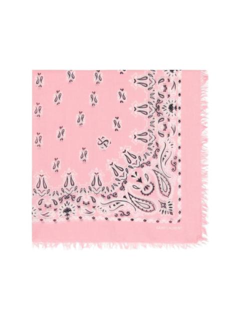 bandana paisley-print scarf