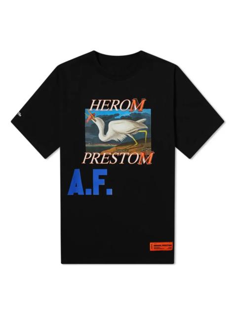 Heron Preston HERON PRESTON Logo Print AF Oversized T-Shirt 'Black' HMAA020R21JER0021045