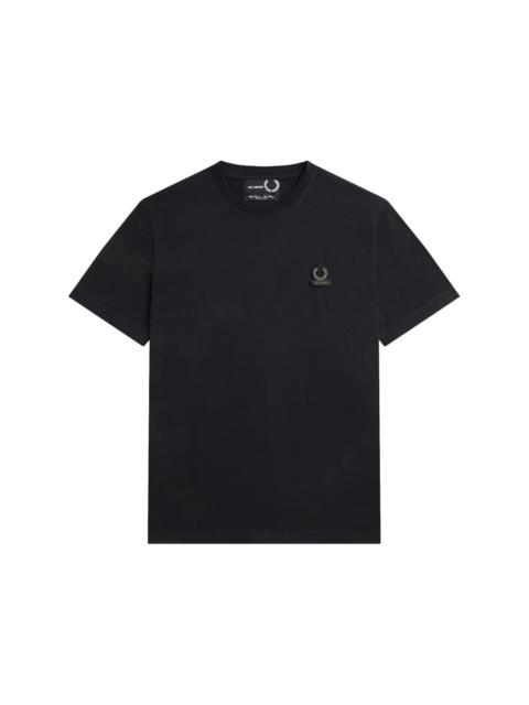 Fred Perry logo-plaque cotton T-shirt