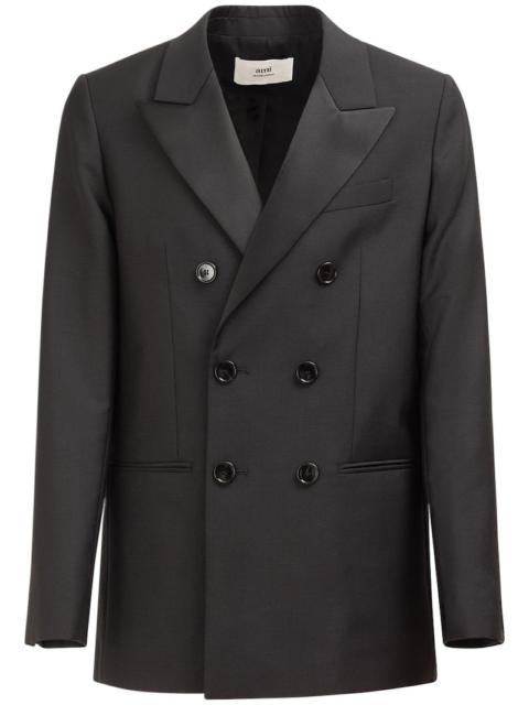 Double breast wool jacket