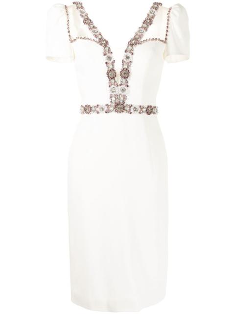 JENNY PACKHAM Panache midi pencil dress