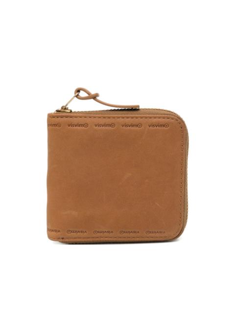 visvim leather bi-fold wallet