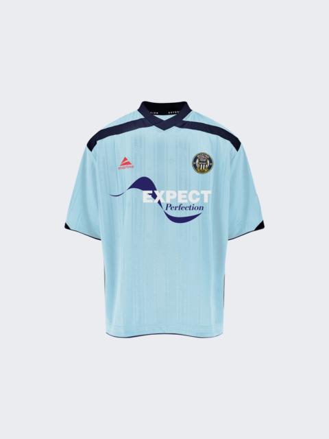 Martine Rose Football Top Blue Light